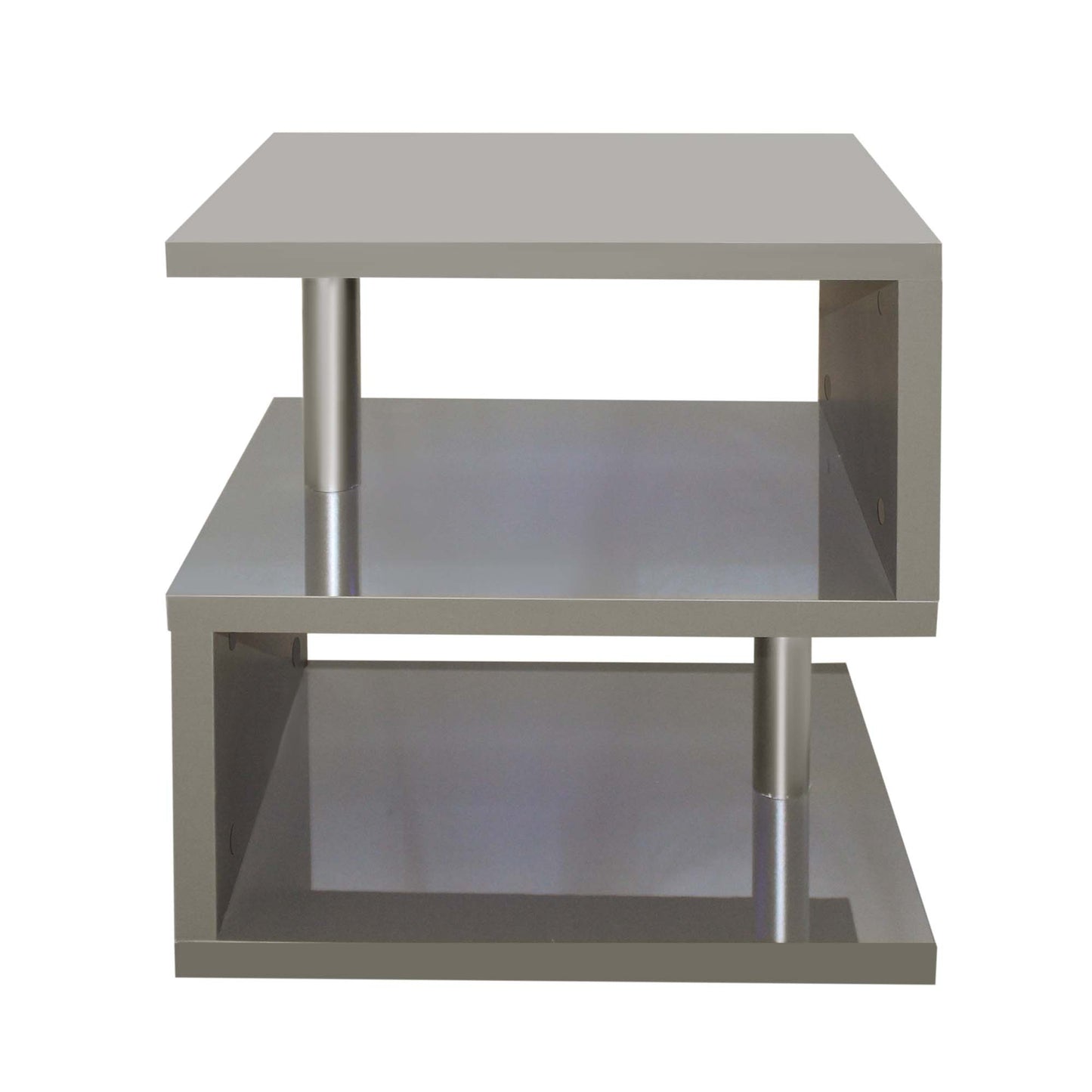 Burnham High Gloss Side Table with LED Lighting