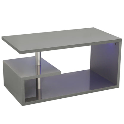 Burnham High Gloss Coffee Table with LED's