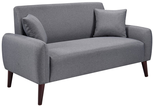 Zamora Grey Linen Sofa Set