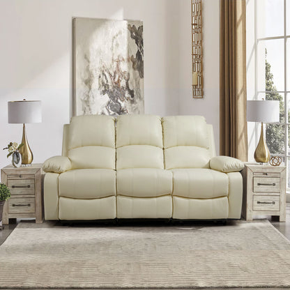 PU Leather Electric Reclining Sofa set