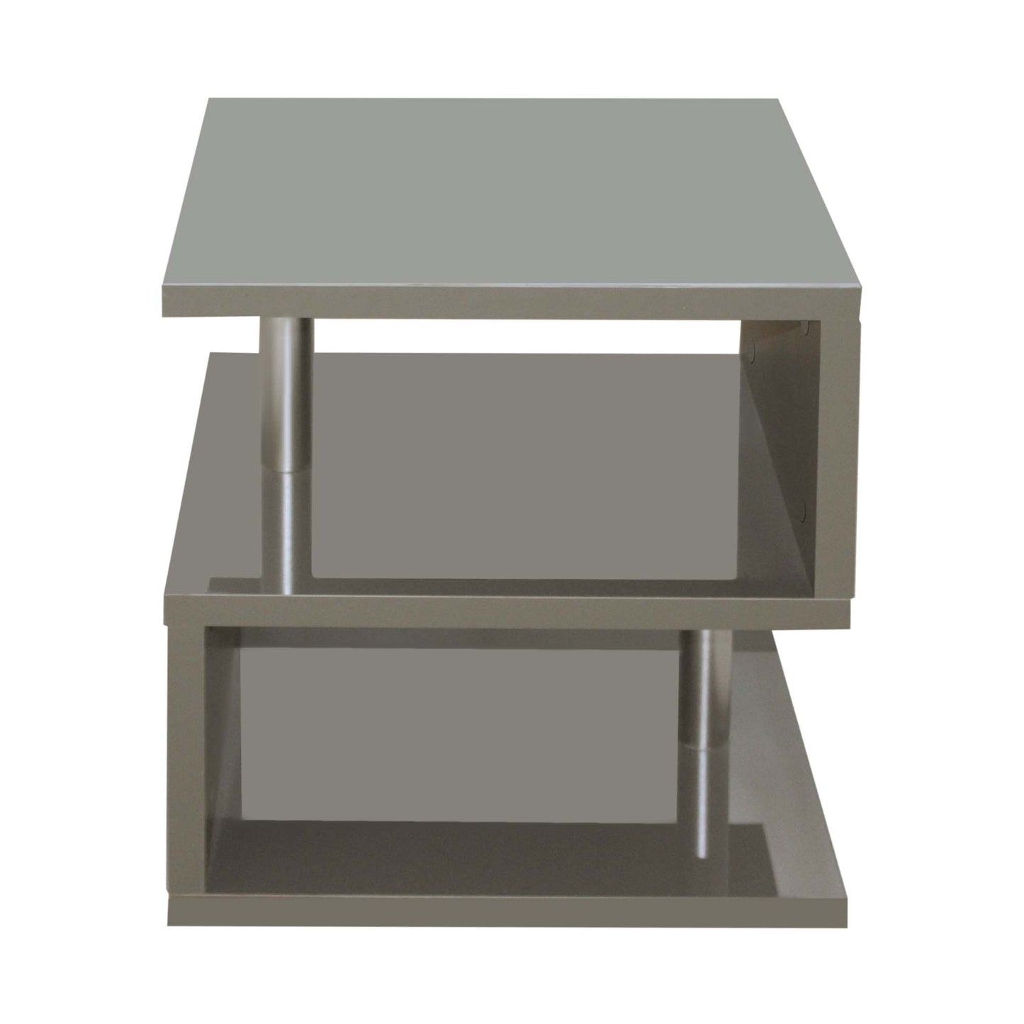 Burnham High Gloss Side Table with LED Lighting
