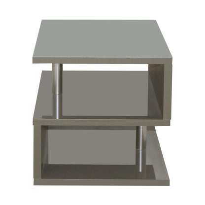 Burnham High Gloss Side Table with LED Lighting