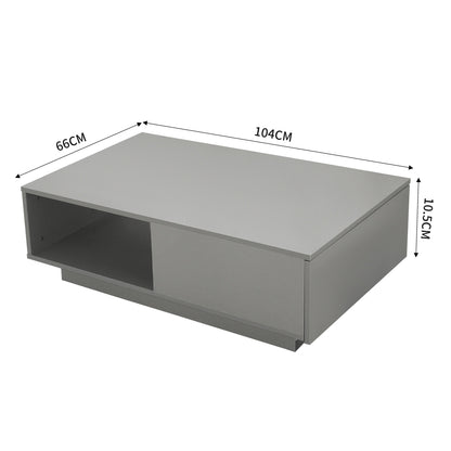 Crawley High Gloss Coffee Table with LED Lighting
