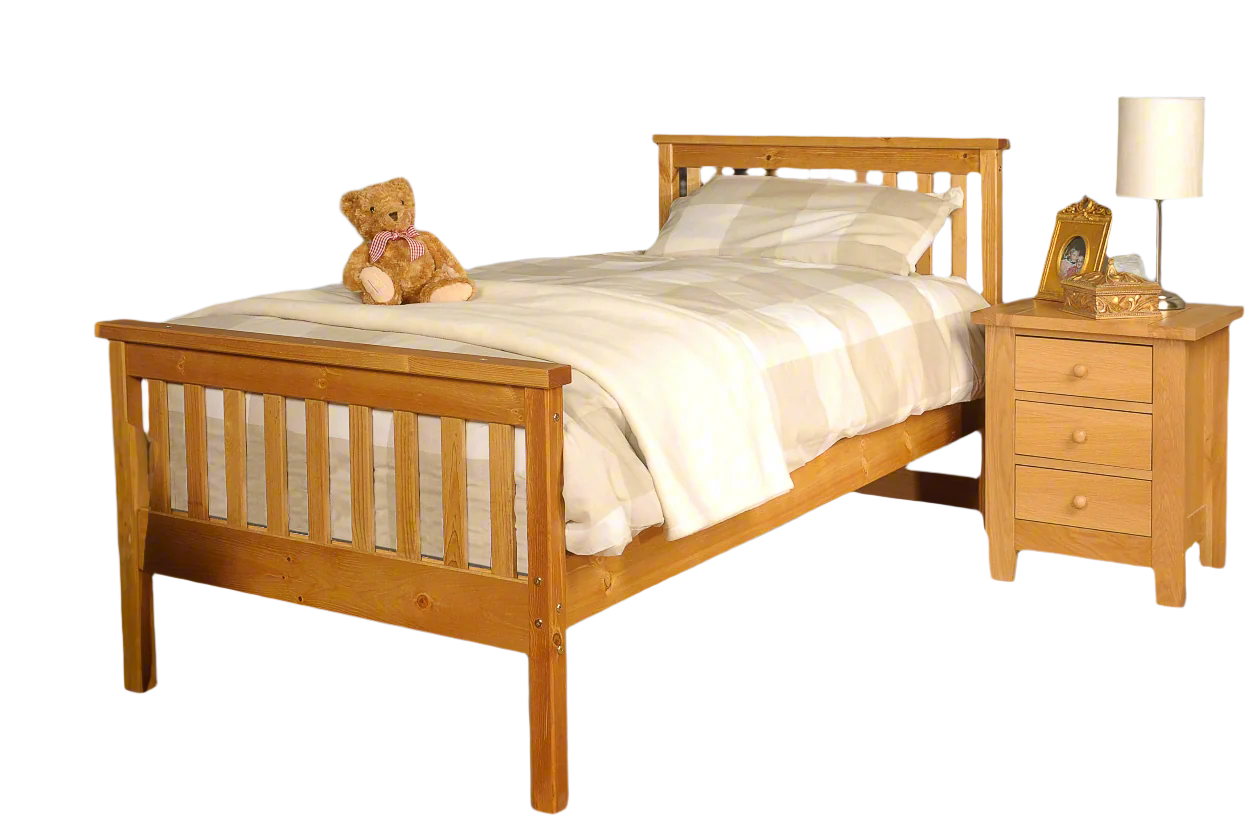 Atlantis Wooden Bed Frame - A Classic and Timeless Addition to Your Bedroom Decor