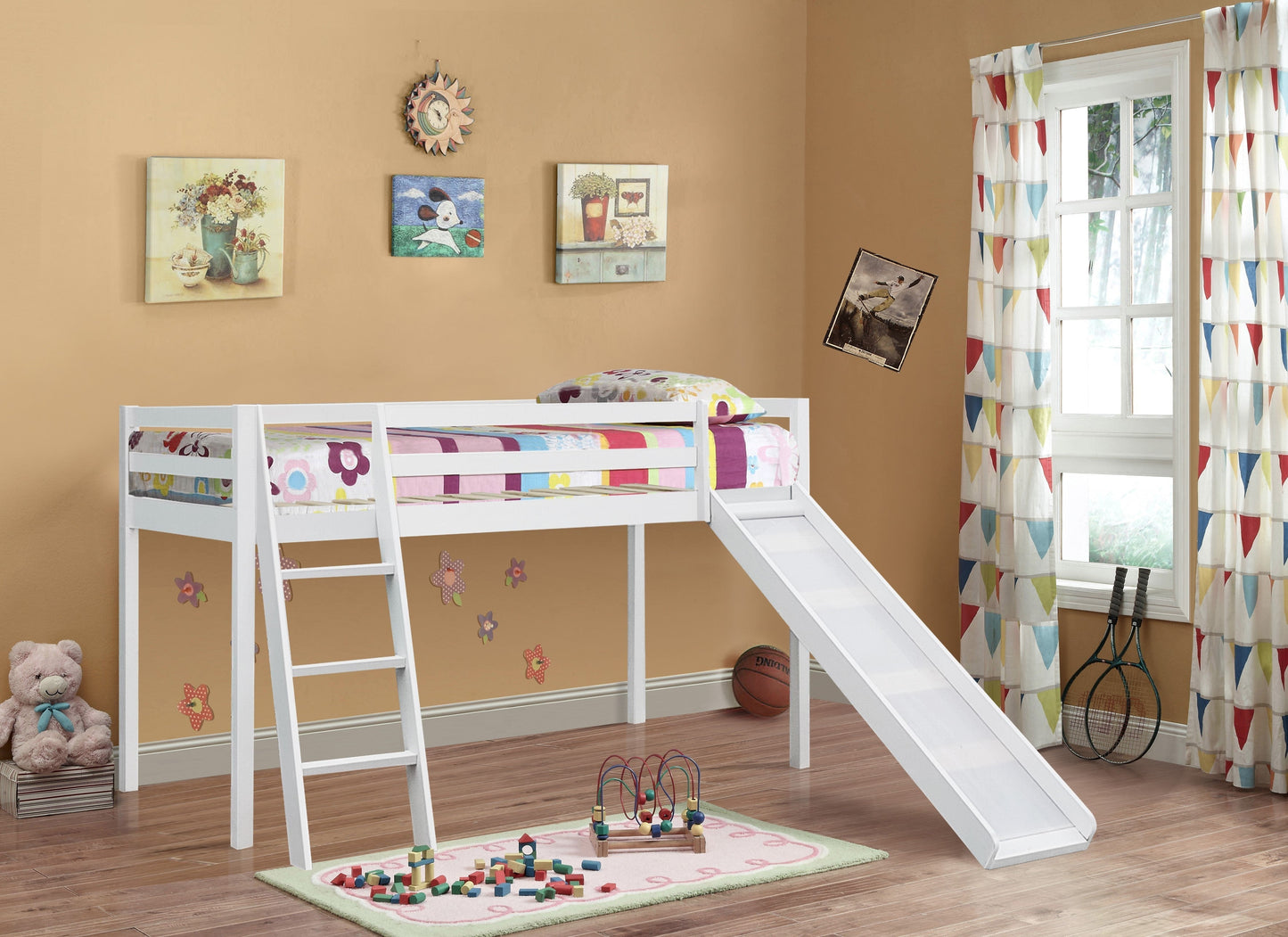 Practical 3ft Wooden Mid Sleeper Bed - A Stylish and Space-Efficient Choice for Your Child’s Bedroom
