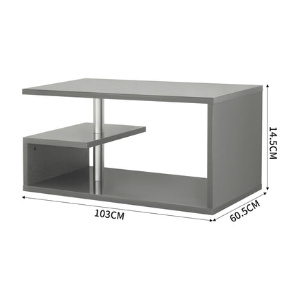 Burnham High Gloss Coffee Table with LED's