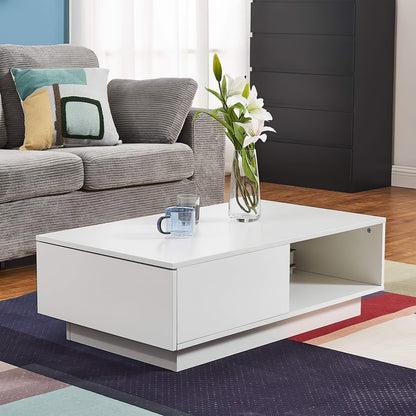 Crawley High Gloss Coffee Table with LED Lighting