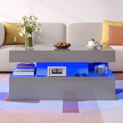 Dawlish High Gloss Coffee Table with LED's