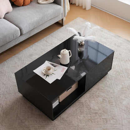 Crawley High Gloss Coffee Table with LED Lighting