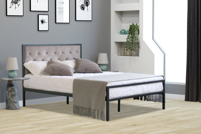 Capri Metal Bed Frame - Sleek Design for Modern Living Spaces