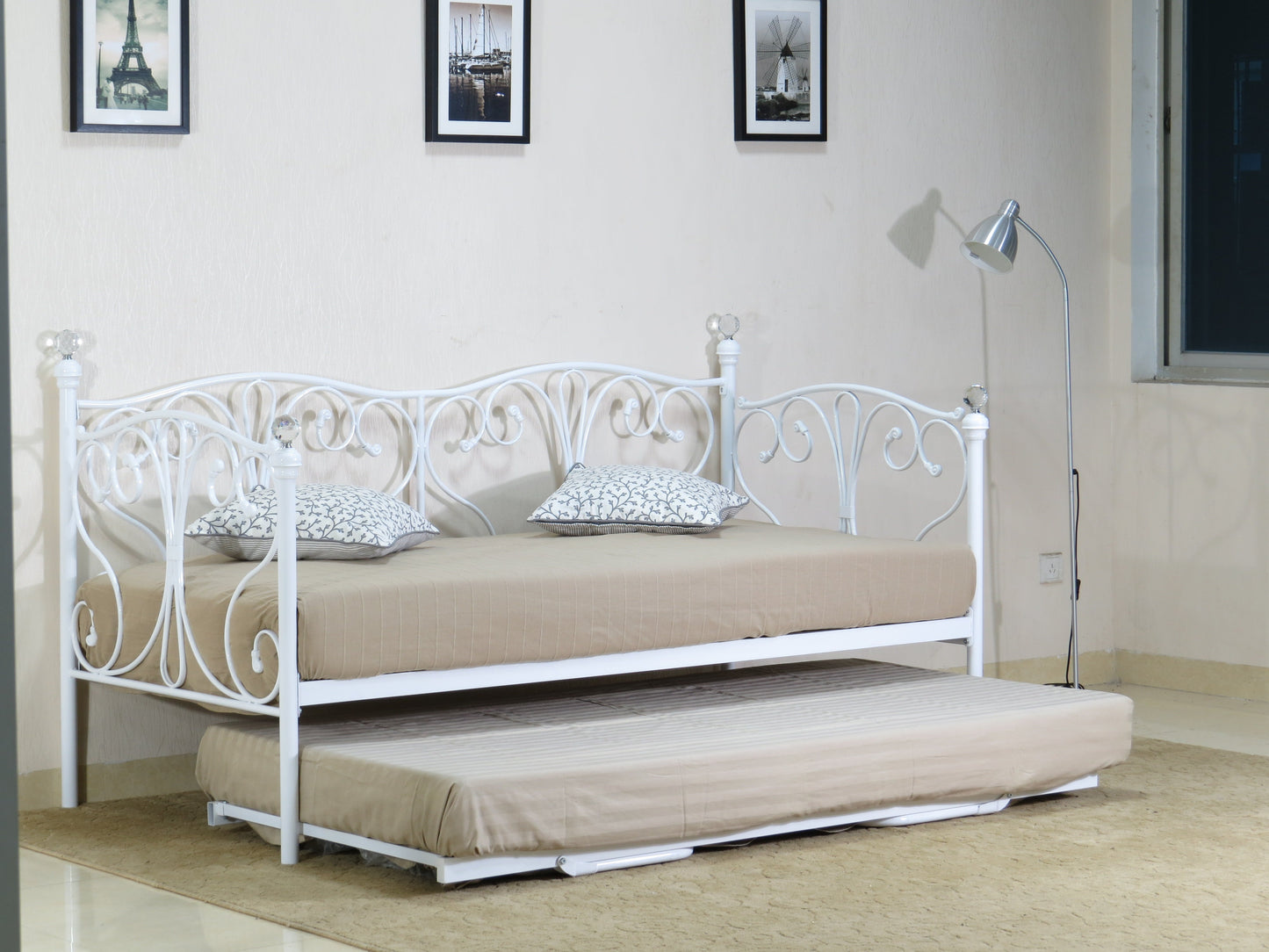 Christina Metal Day Bed - Transform Your Space with Versatile Elegance