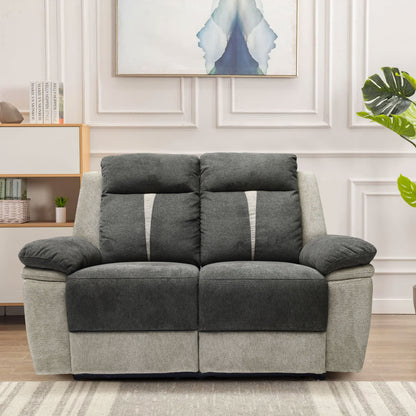 Fabric Manual Reclining Sofa set