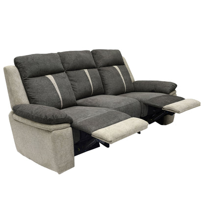 Fabric Manual Reclining Sofa set
