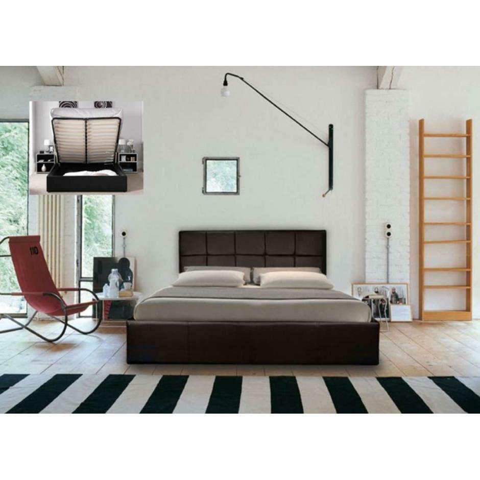 Faux Leather Ottoman Bed Frame - Luxurious & Space-Saving Choice for Your Bedroom