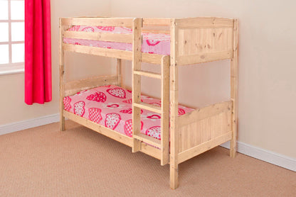 Christopher Wooden Bunk Bed - Space-Saving Comfort for Kids’ Rooms