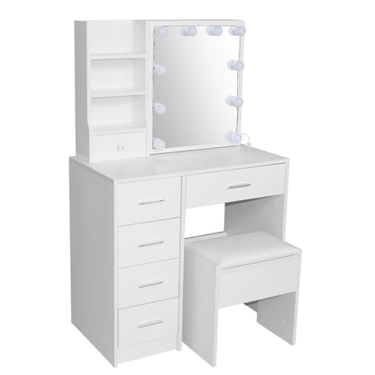 Elsa 5 Drawer Sliding dressing table set