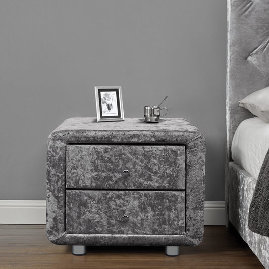 Imola Crushed Velvet Bedroom Furniture - Luxurious & Plush Upgrade for Your Bedroom Decor