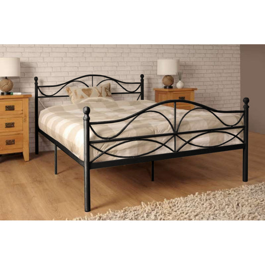 Lyon Metal Bed Frame - Robust & Elegant Foundation for Your Restful Nights