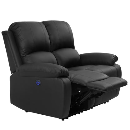 PU Leather Electric Reclining Sofa set