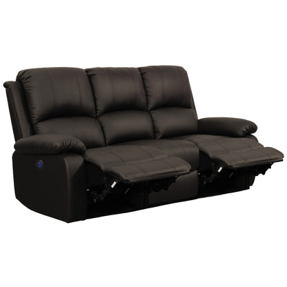 PU Leather Electric Reclining Sofa set
