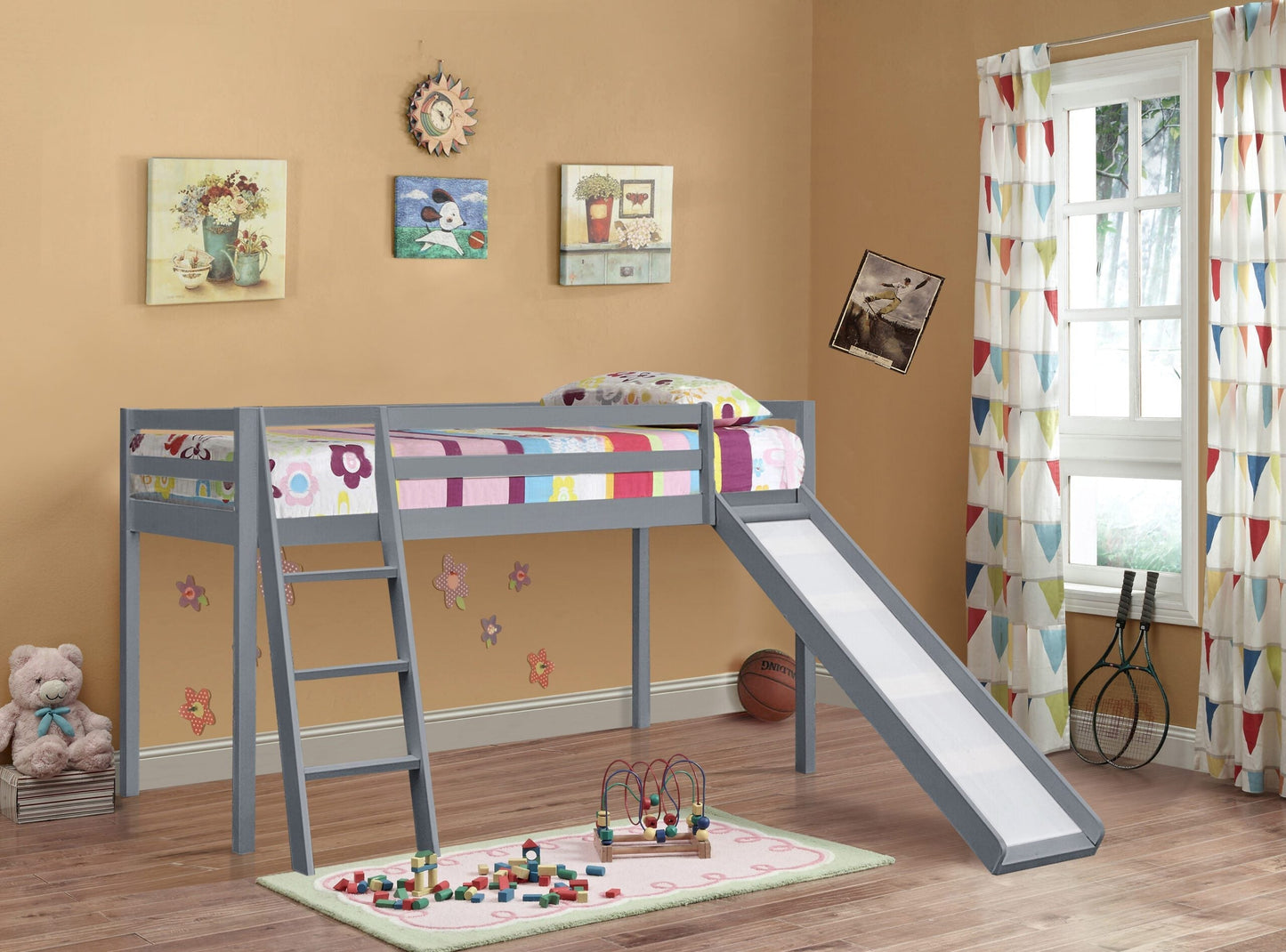 Practical 3ft Wooden Mid Sleeper Bed - A Stylish and Space-Efficient Choice for Your Child’s Bedroom