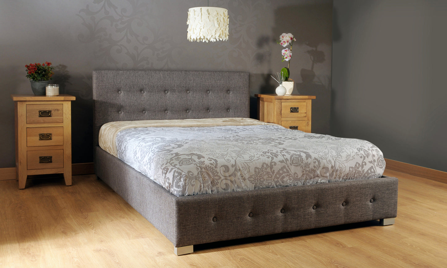 Nicole Fabric Ottoman Bed Frame