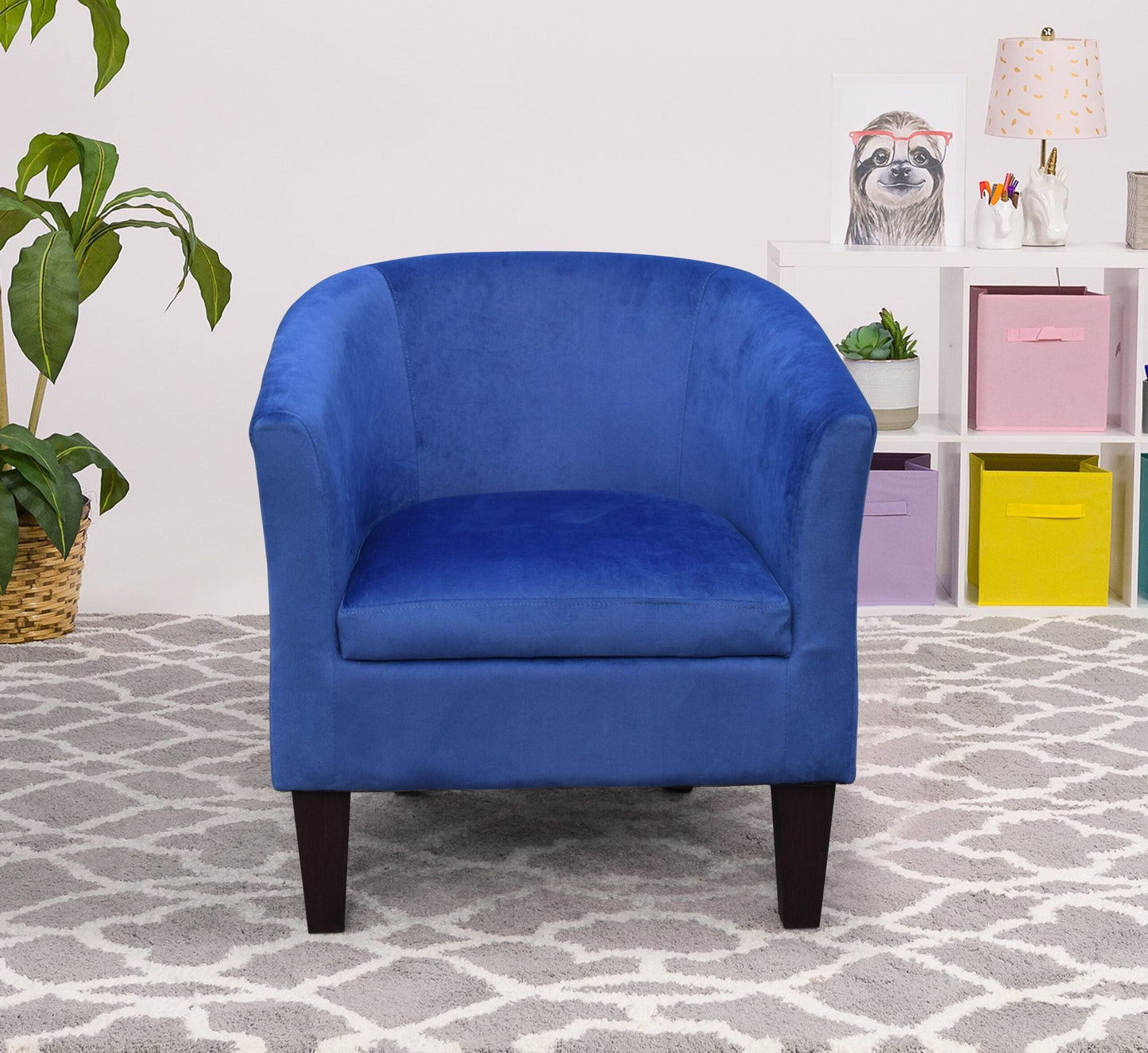 Brushed Velvet Tub Chair - A Chic and Comfortable Accent Piece for Your Living Room