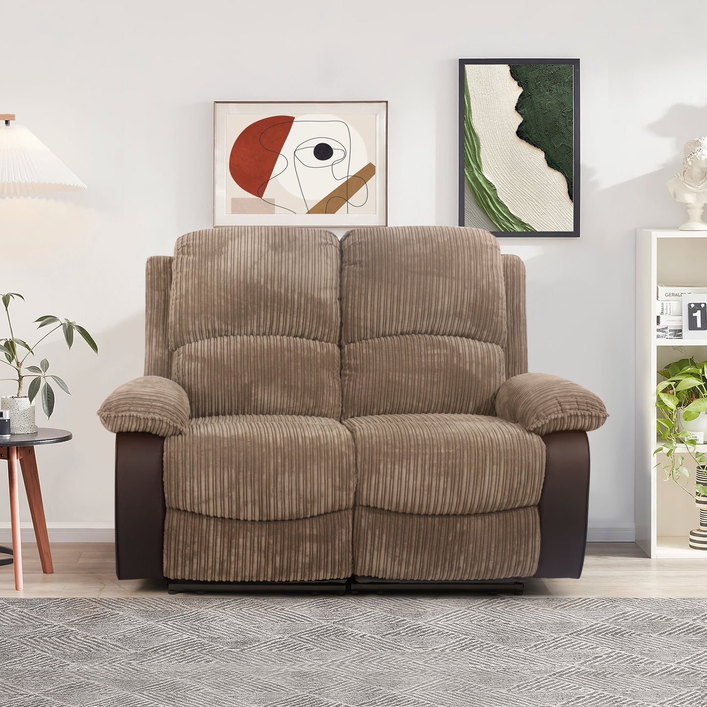 Fabric Cord Electric Recliner Chair