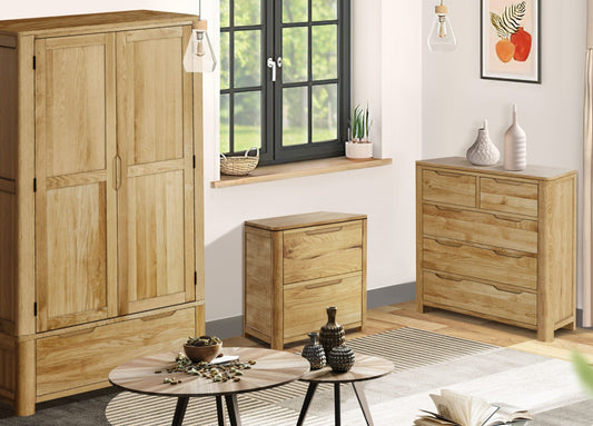 Stafford Bedroom Furniture: Experience Elegance with Oak Effect Design